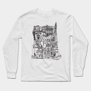 Portugal Monuments black Long Sleeve T-Shirt